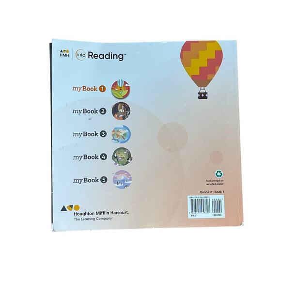 HMH Into Reading. MyBook grade 2 Book 1. Unused. Homeschooling. workbook. school - Picture 2 of 2